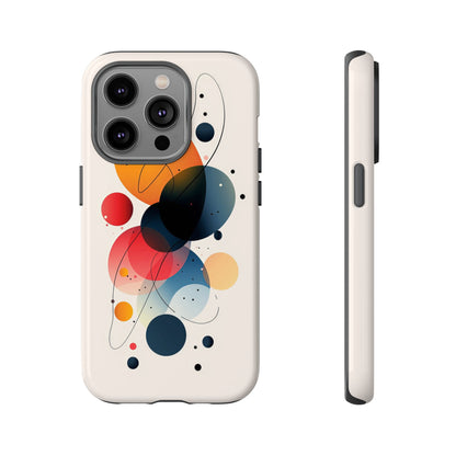 Galactic Echo – Abstract Minimalist Phone Case for iPhone, Samsung & Pixel