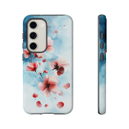 Petal Whispers Watercolor Phone Case for iPhone, google Pixel & Samsung