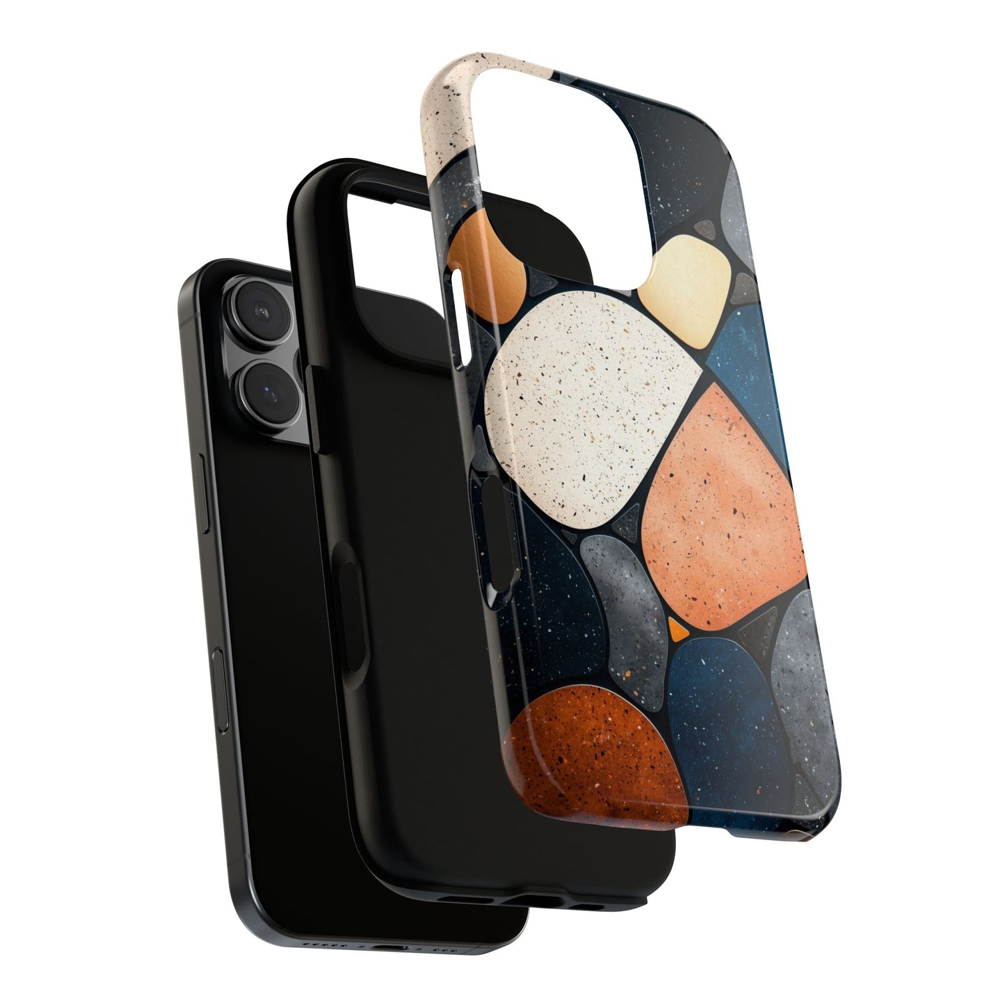 Colorful Terrazzo Mosaic Phone Case iPhone, google Pixel & Samsung