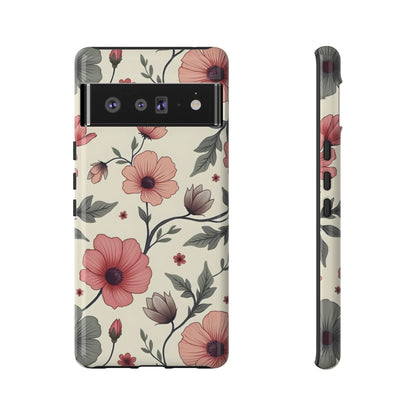Floral Iphone Case, Botanical Pattern Design