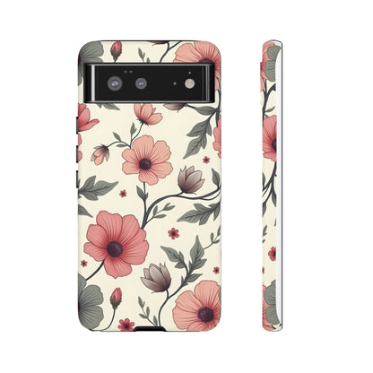 Floral Iphone Case, Botanical Pattern Design