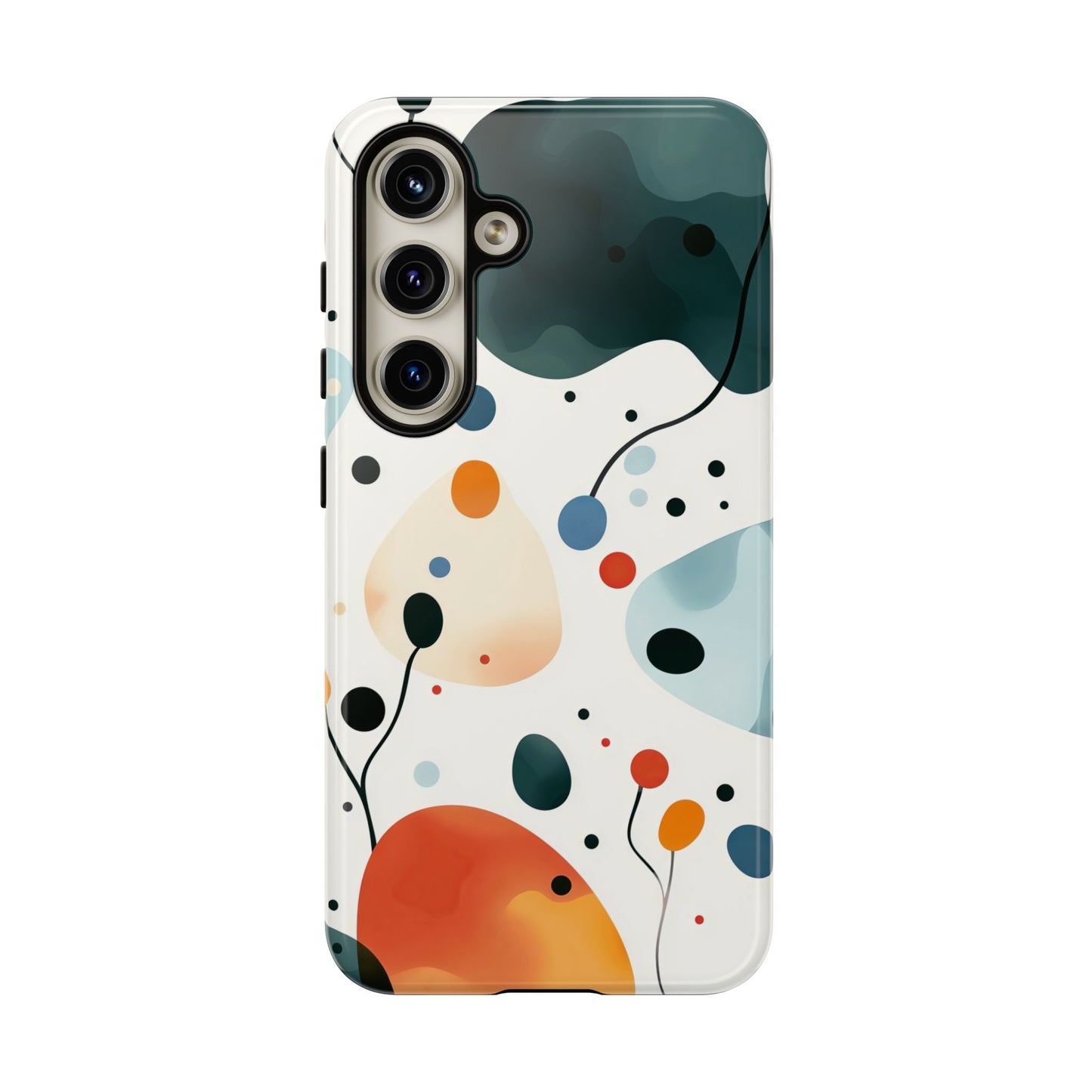 Neural Bloom – Organic Abstract Art Phone Case – iPhone, Google Pixel, Samsung