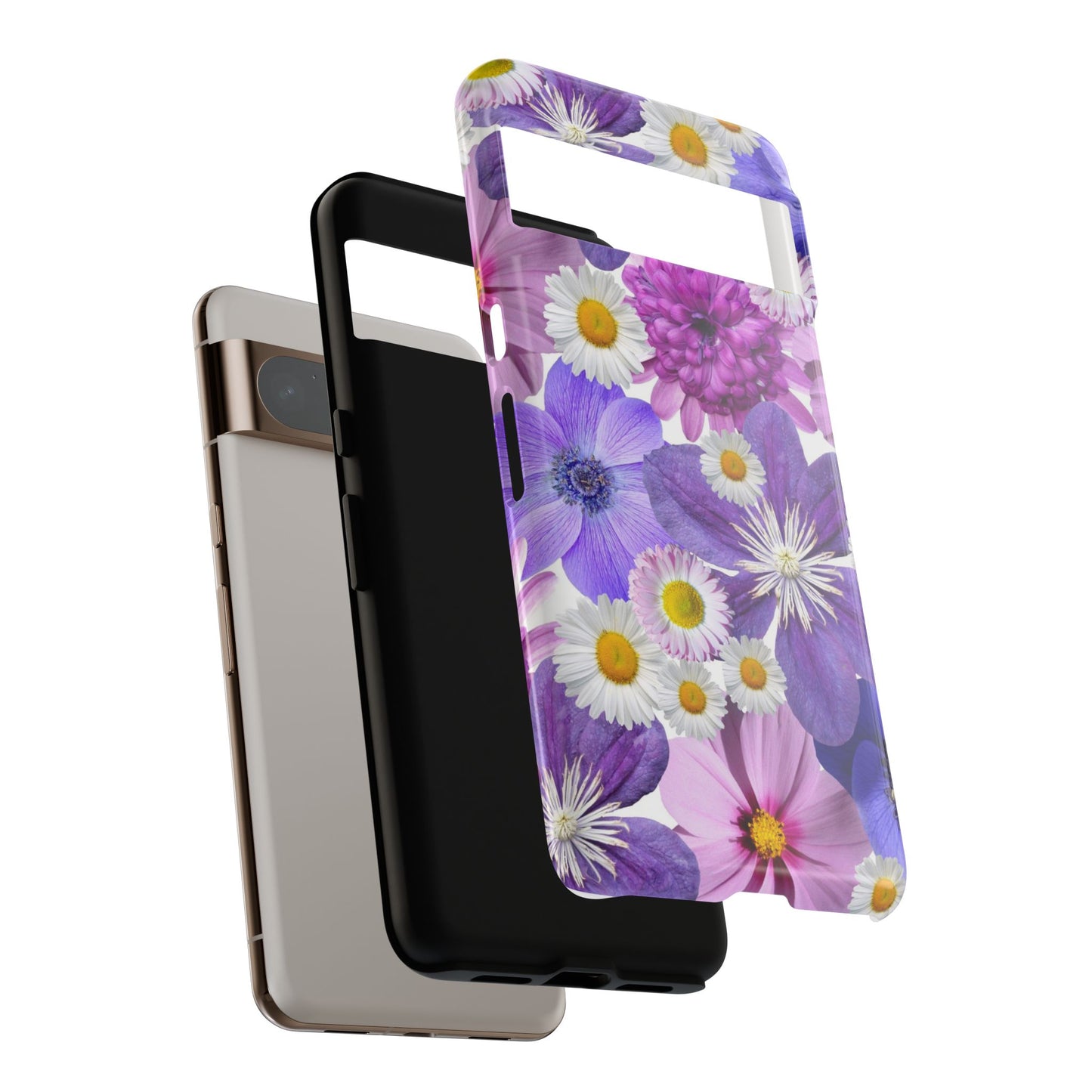 Lavender Blossom Floral Mobile Case