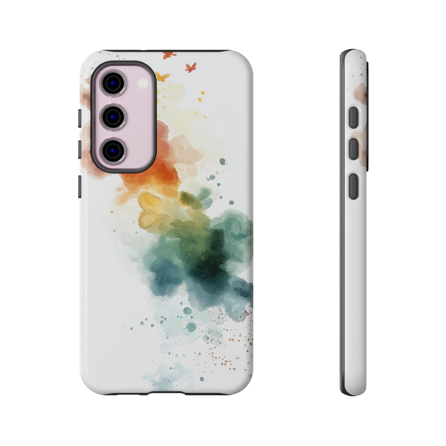 Whirlwind Rainbow Watercolor Phone Case for iPhone, google Pixel & Samsung