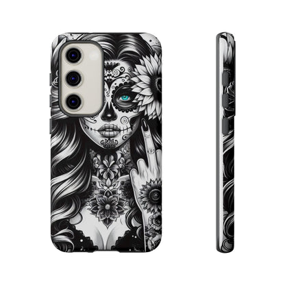 La Rebel – Day of the Dead Gothic Attitude Mobile Cover