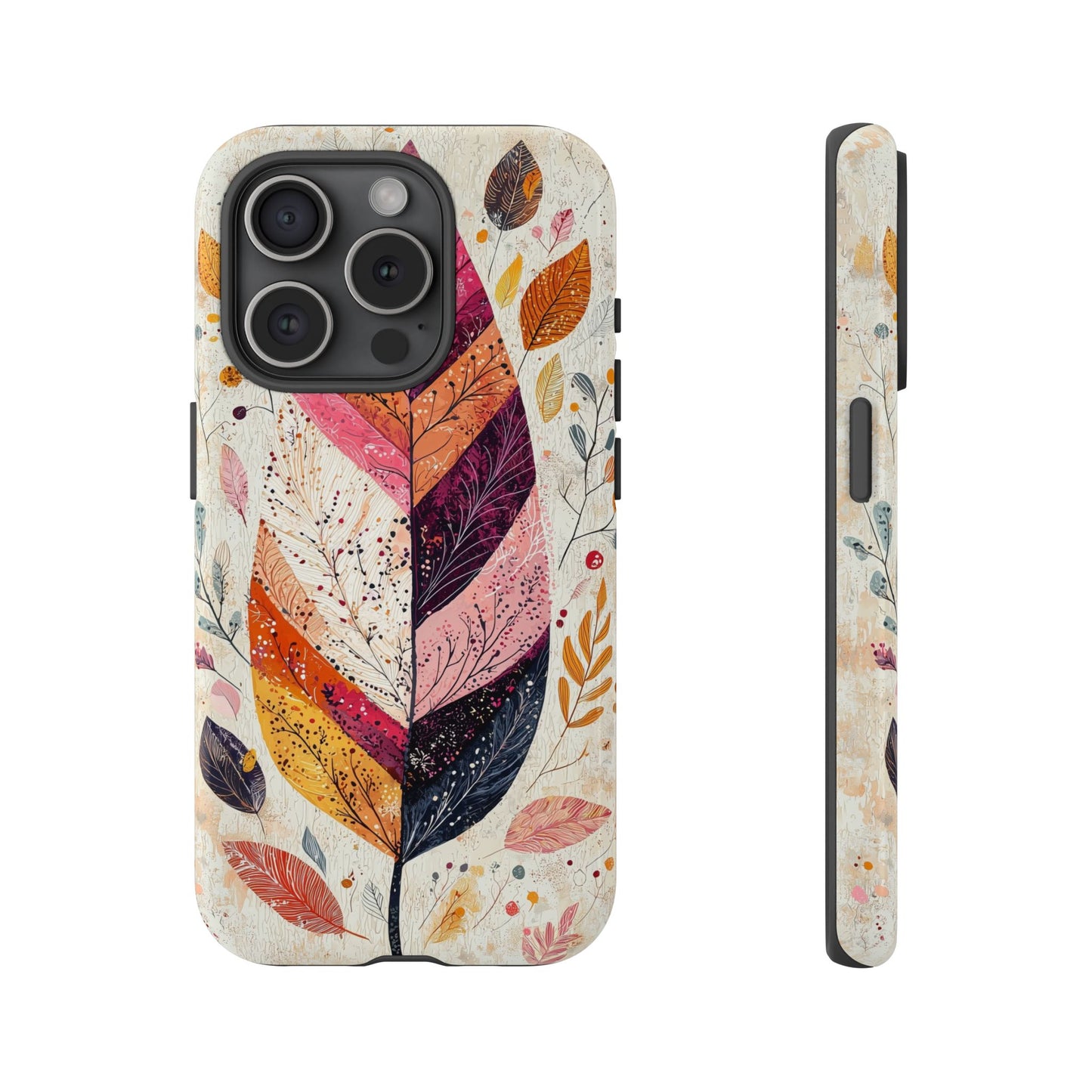 Boho Harvest Leaf Phone Case for iPhone, Pixel & Samsung