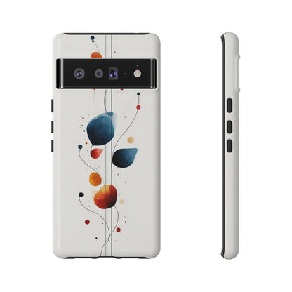 Celestial Dots Abstract Phone Case – Space-Inspired Art for iPhone, Samsung & Pixel