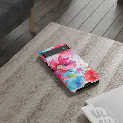 Watercolor Bloom Floral Mobile Case