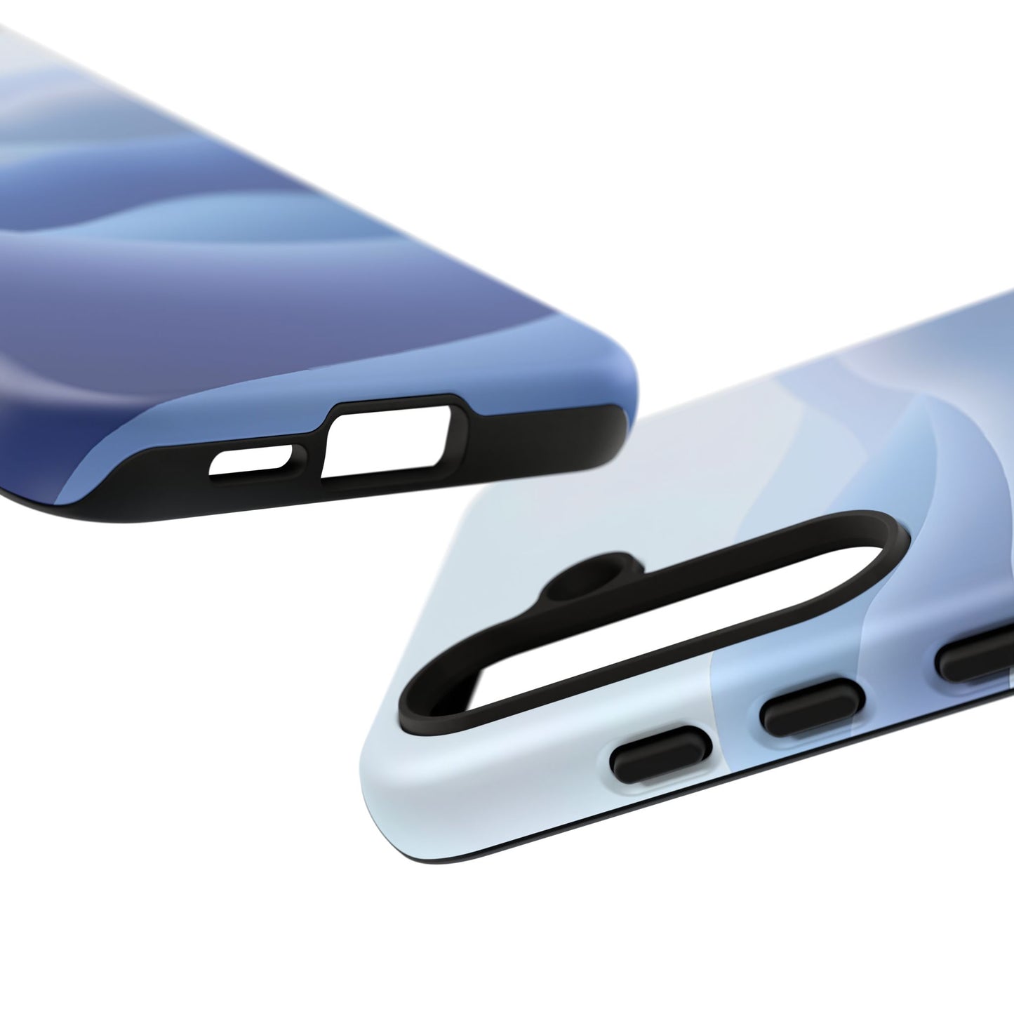 Intricate Abstract Wavy Landscape phone case
