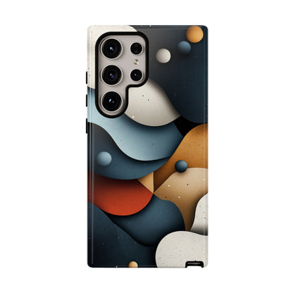 Cosmic Flow – Textured Abstract Phone Case for iPhone, Samsung & Pixel