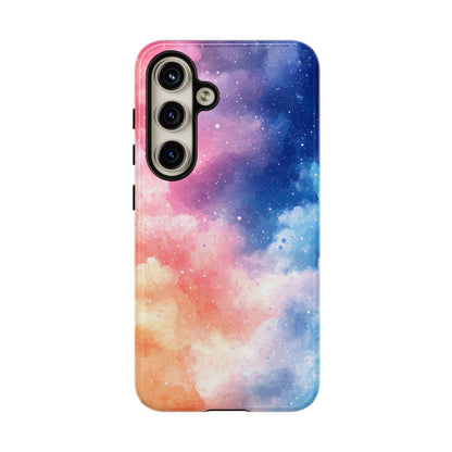 Cosmic Dreamscape – Watercolor Galaxy Phone Case for iPhone, google Pixel & Samsung