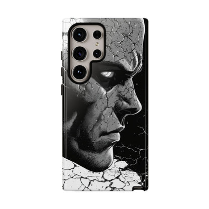 Shattered Reflections of a Symbiotic Soul: The Rise of a Dark Anti-Hero Phone Case for iPhone, Samsung & Pixel