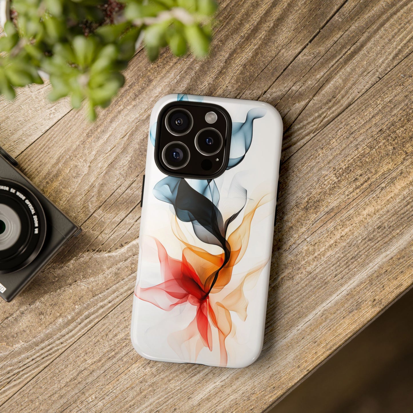 Ethereal Bloom – Flowing Abstract Phone Case for iPhone, Samsung & Pixel