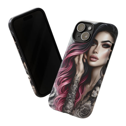 Tattooed Elegance – Gothic Art Mobile Cover