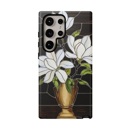 Stained Glass Floral Phone Case