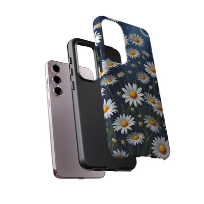 Witchy Daisy Flowers Phone Case Vintage Botanical Cover