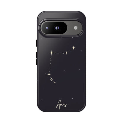 Aries Zodiac Starry Phone Case – Cosmic Style for iPhone, Samsung & Google Pixel