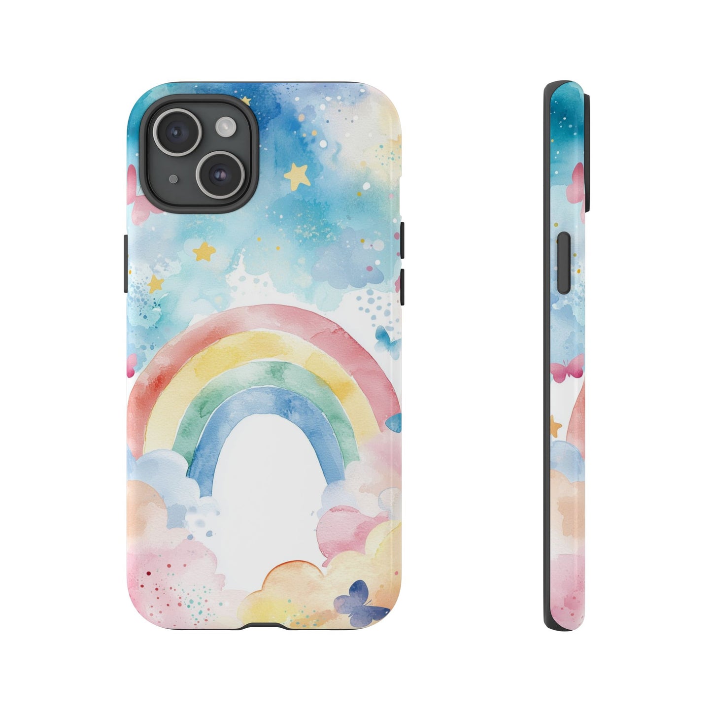 Mystic Splash Rainbow Watercolor Phone Case for iPhone, google Pixel & Samsung