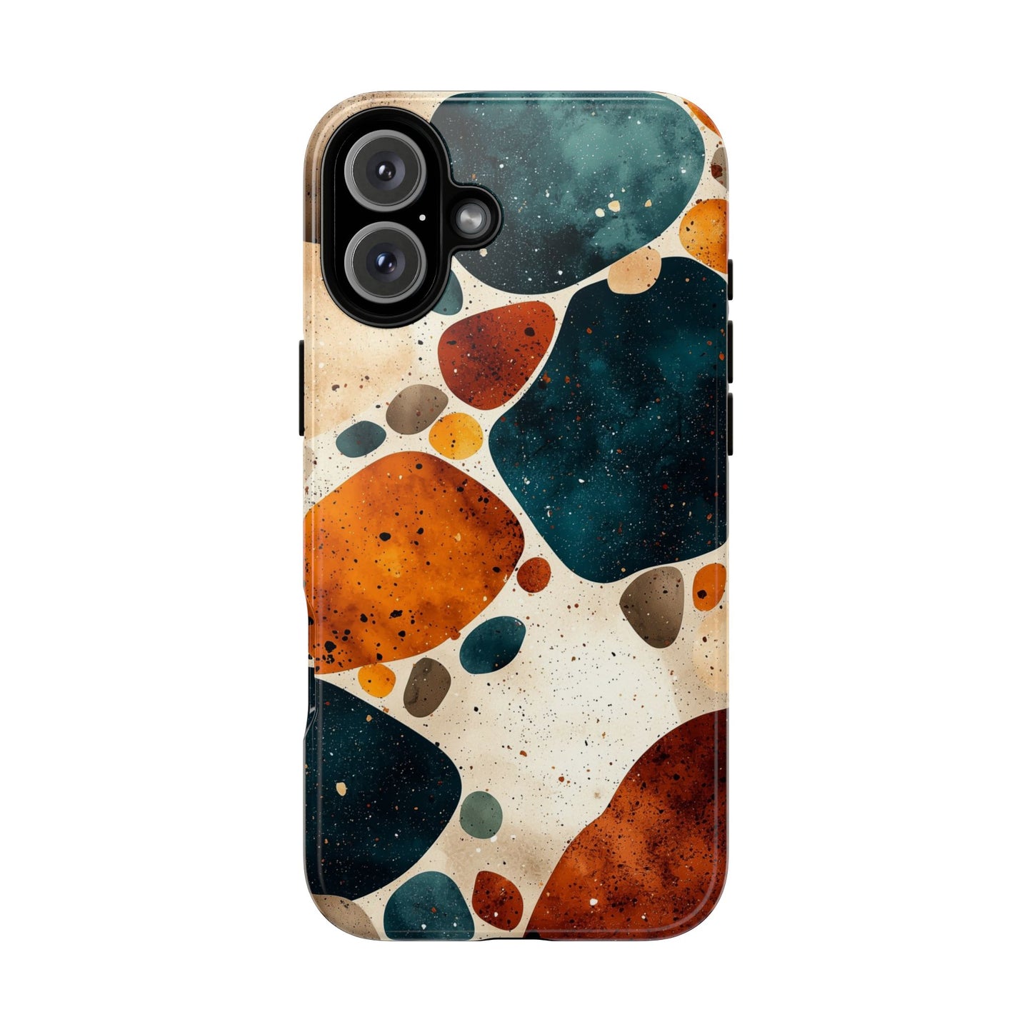 Earthy Terrazzo Stone Phone Case for iPhone, google Pixel & Samsung
