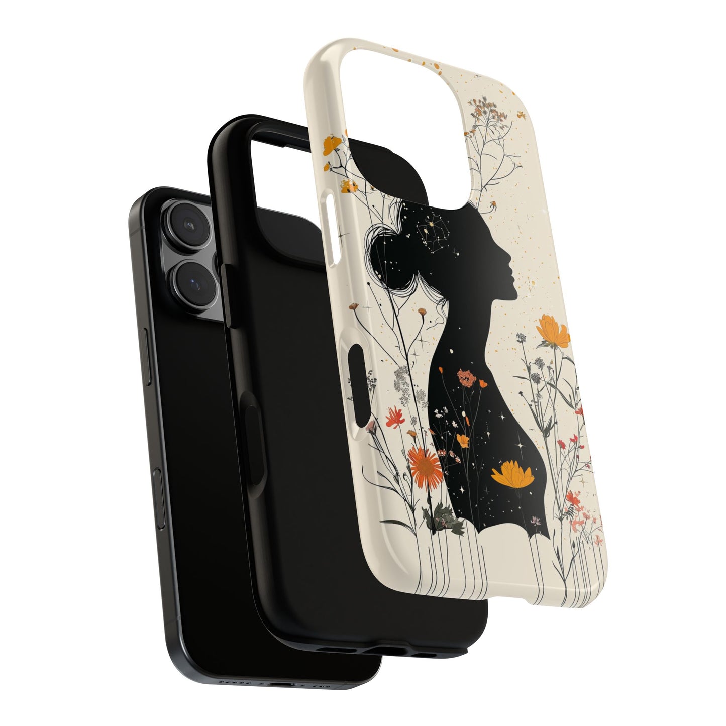 Celestial Bloom Boho Phone Case for iPhone, Pixel & Samsung