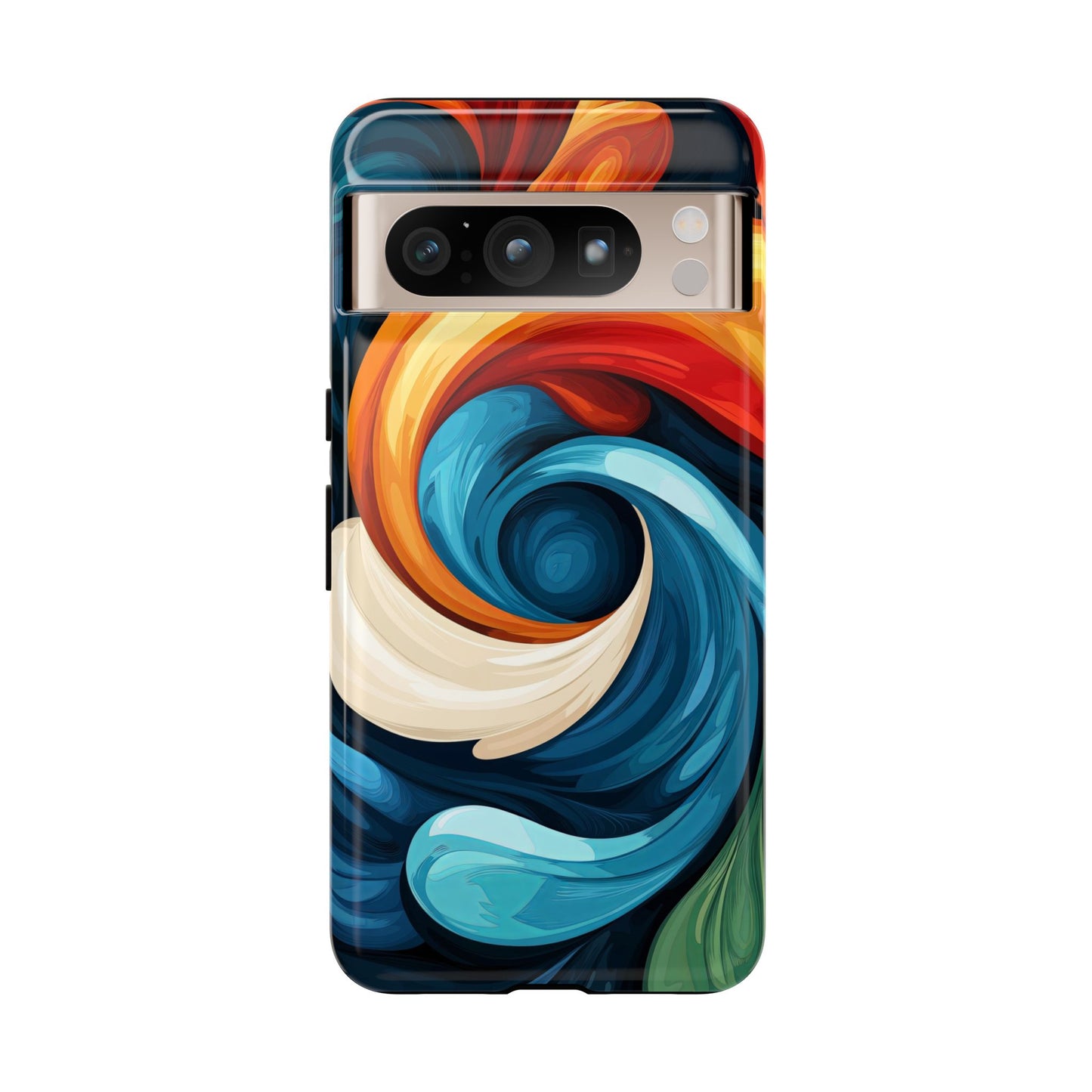 Colorstorm – Fluid Energy Abstract Phone Case for iPhone, Samsung & Pixel