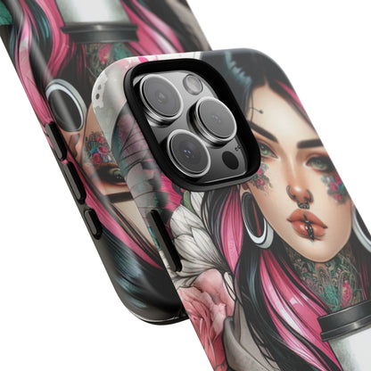 Tattooed Coffee Lover Art Mobile Case