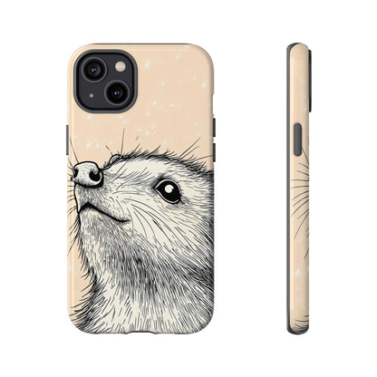 Starlit Wonder: Curious Critter in the Cosmos Phone Case for iPhone, Samsung & Pixel