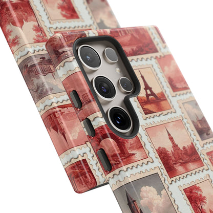 Vintage Postcard Stamps Phone Case
