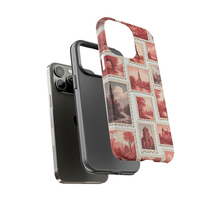 Vintage Postcard Stamps Phone Case