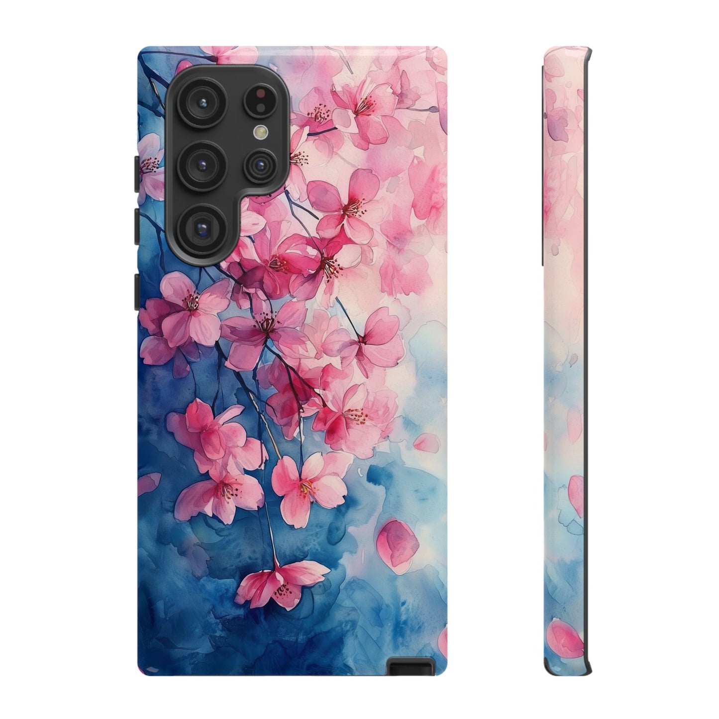 Pastel Petal Rain Watercolor Phone Case for iPhone, google Pixel & Samsung