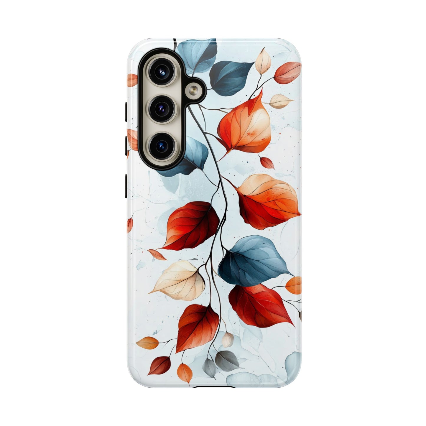 Crimson Drift | Minimalist Botanical Phone Case for iPhone, Pixel & Samsung