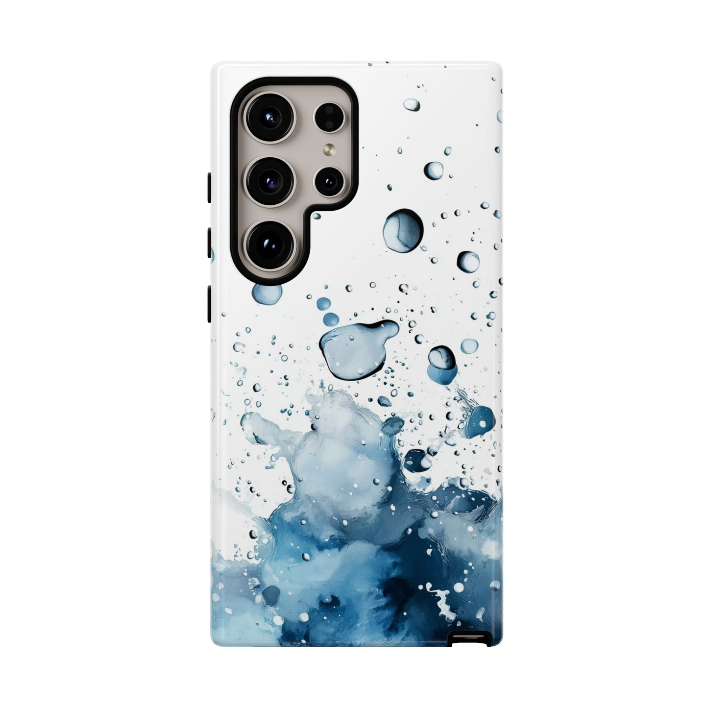 Aqua Burst Watercolor Phone Case for iPhone, google Pixel & Samsung