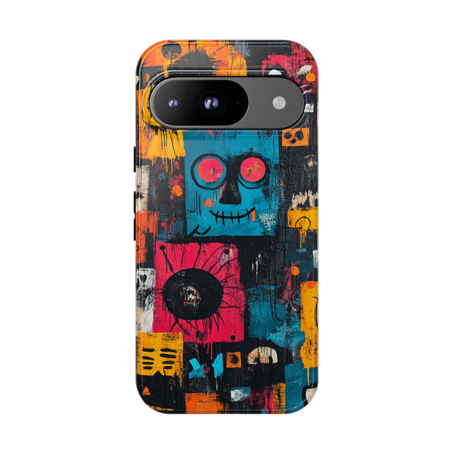Jean-Michel Basquiat Art Phone Case – Modern Aesthetic Cover - iPhone, Samsung & Google Pixel Cover - Artistic Painting Case,  Art Lover Gift