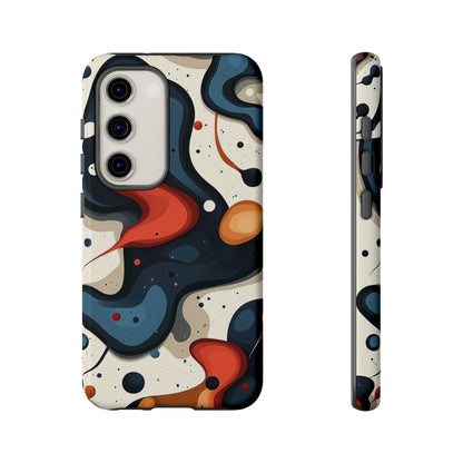 Molten Drift – Abstract Art Phone Case for iPhone, Samsung & Pixel