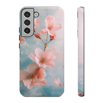 Sakura Sky Watercolor Phone Case for iPhone, google Pixel & Samsung