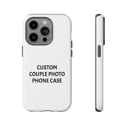 Personalized Custom Couple Photo Phone Case – Add Your Image/Loving Memory – Unique Gift for iPhone, Samsung  & Google Pixel – Protective & Stylish Cover, Couples Gift