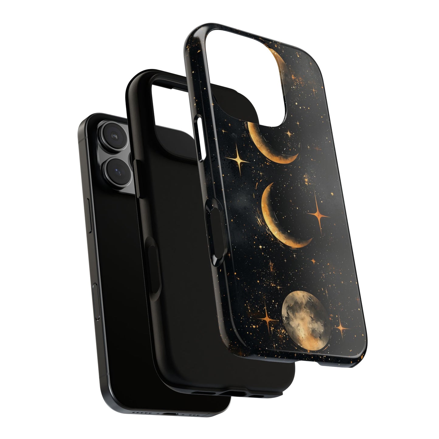 Lunar Phases Boho Moon Phone Case for iPhone, Pixel & Samsung