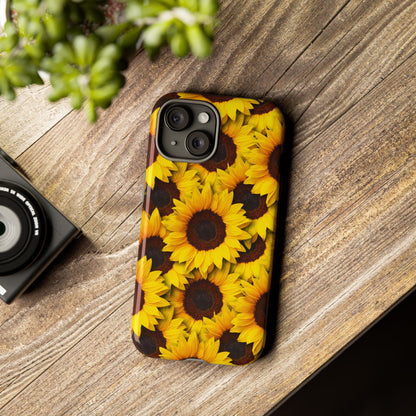 Vibrant Sunflower Bloom Mobile Case