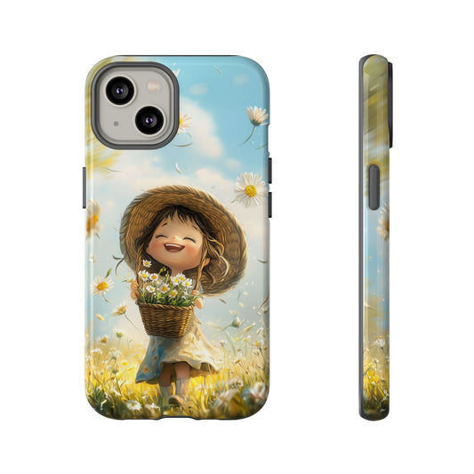 Sunlit Daisy Dreams Cottagecore Phone Case for iPhone, google Pixel & Samsung