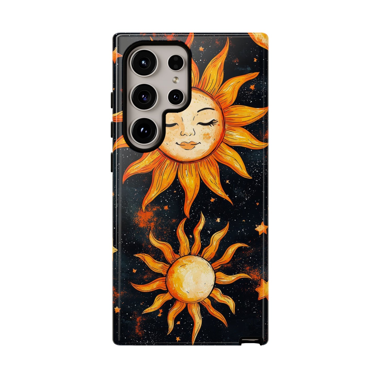 Celestial Sun & Moon Boho Phone Case for iPhone, Pixel & Samsung