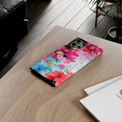 Watercolor Bloom Floral Mobile Case