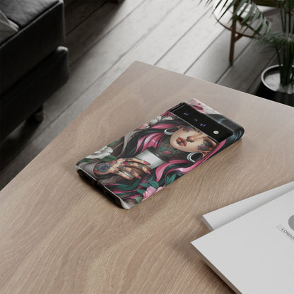 Tattooed Coffee Lover Art Mobile Case