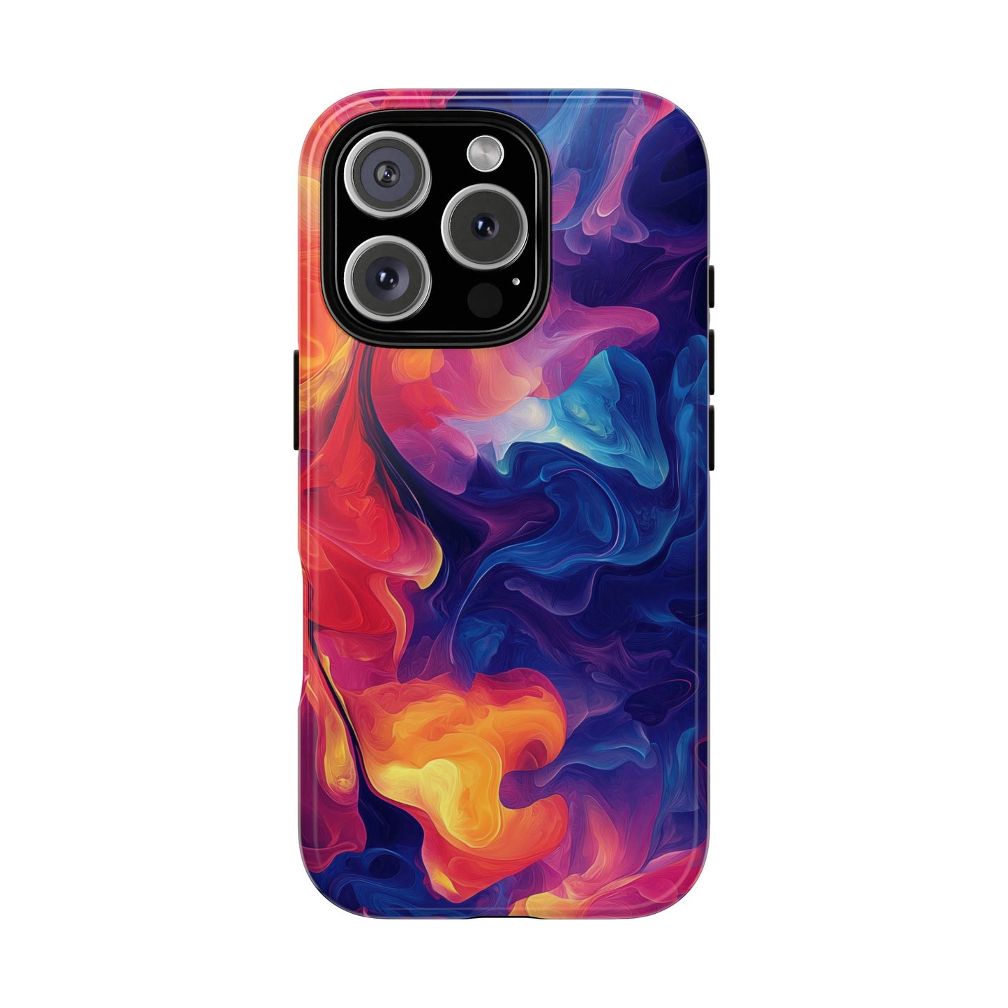Cosmic Bloom – Abstract Vortex  Phone Case for iPhone, Samsung & Pixel