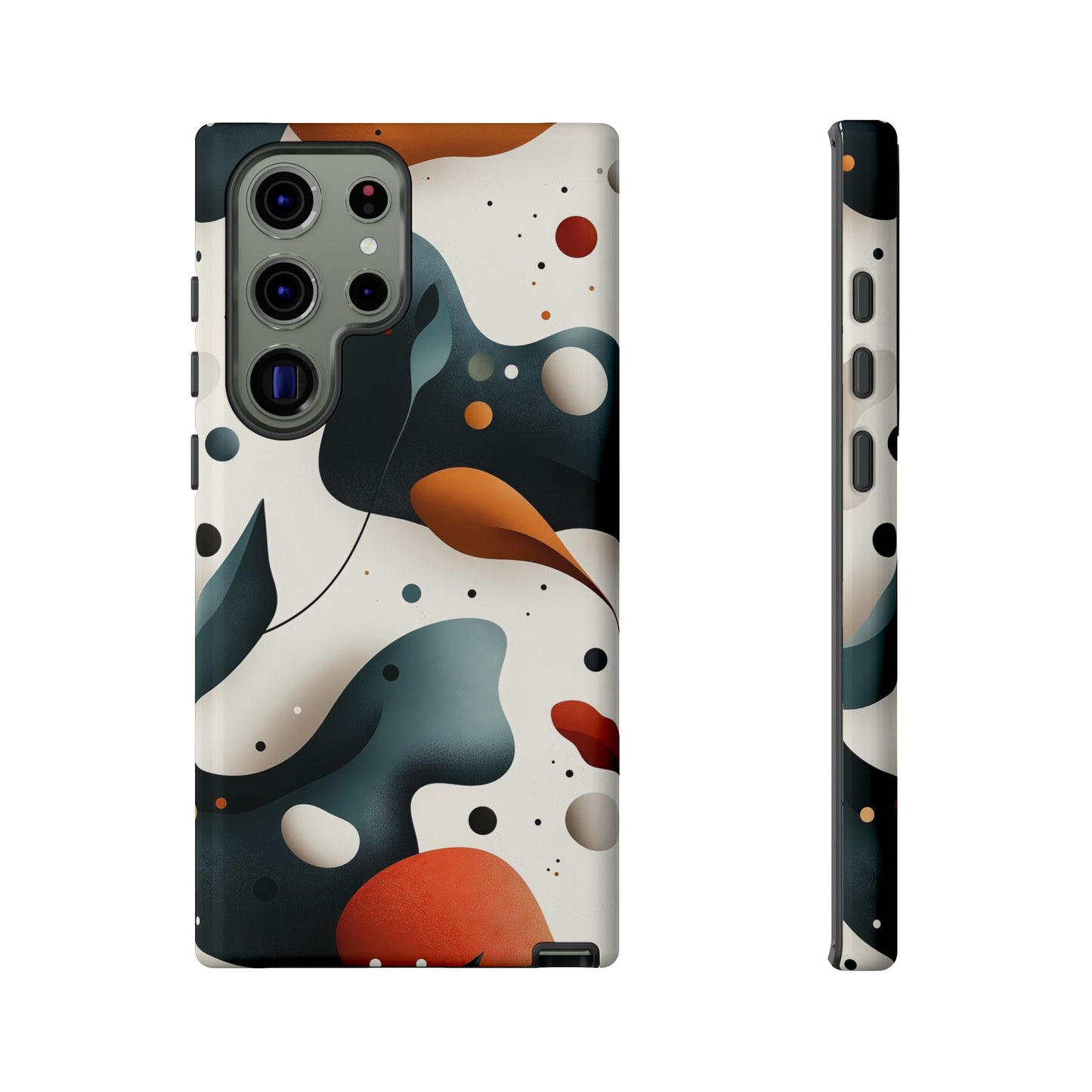 Midnight Bloom – Organic Abstract Phone Case for iPhone, Samsung & Pixel