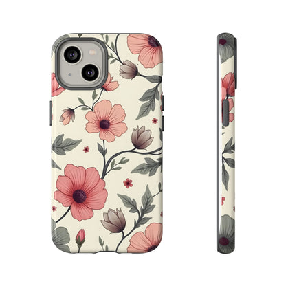 Floral Iphone Case, Botanical Pattern Design
