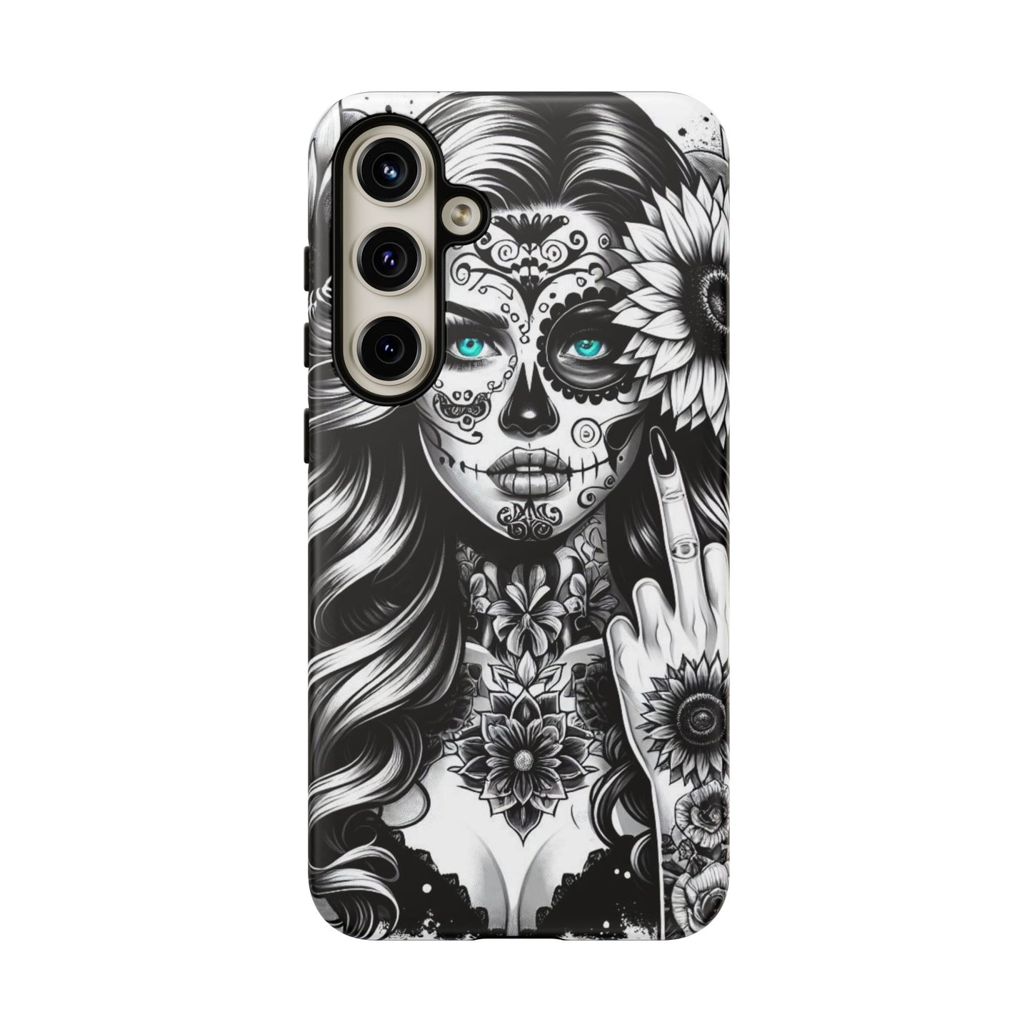La Rebel – Day of the Dead Gothic Attitude Mobile Cover