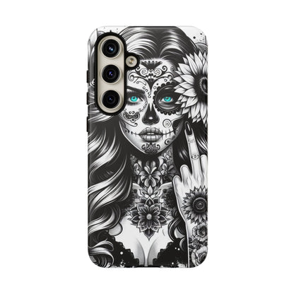 La Rebel – Day of the Dead Gothic Attitude Mobile Cover