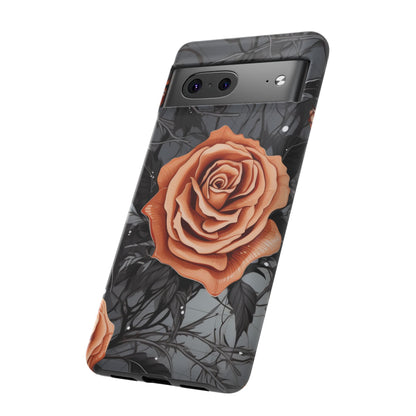 Mystic Noir Rose Mobile Case