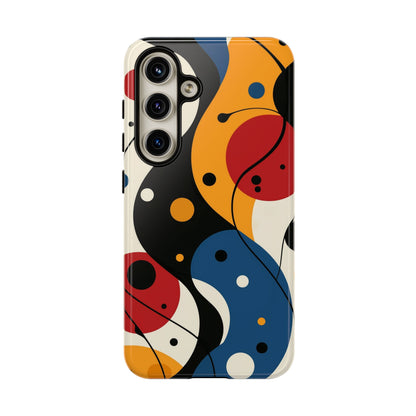 Bauhaus Style Terrazzo Phone Case – iPhone, Google Pixel, Samsung
