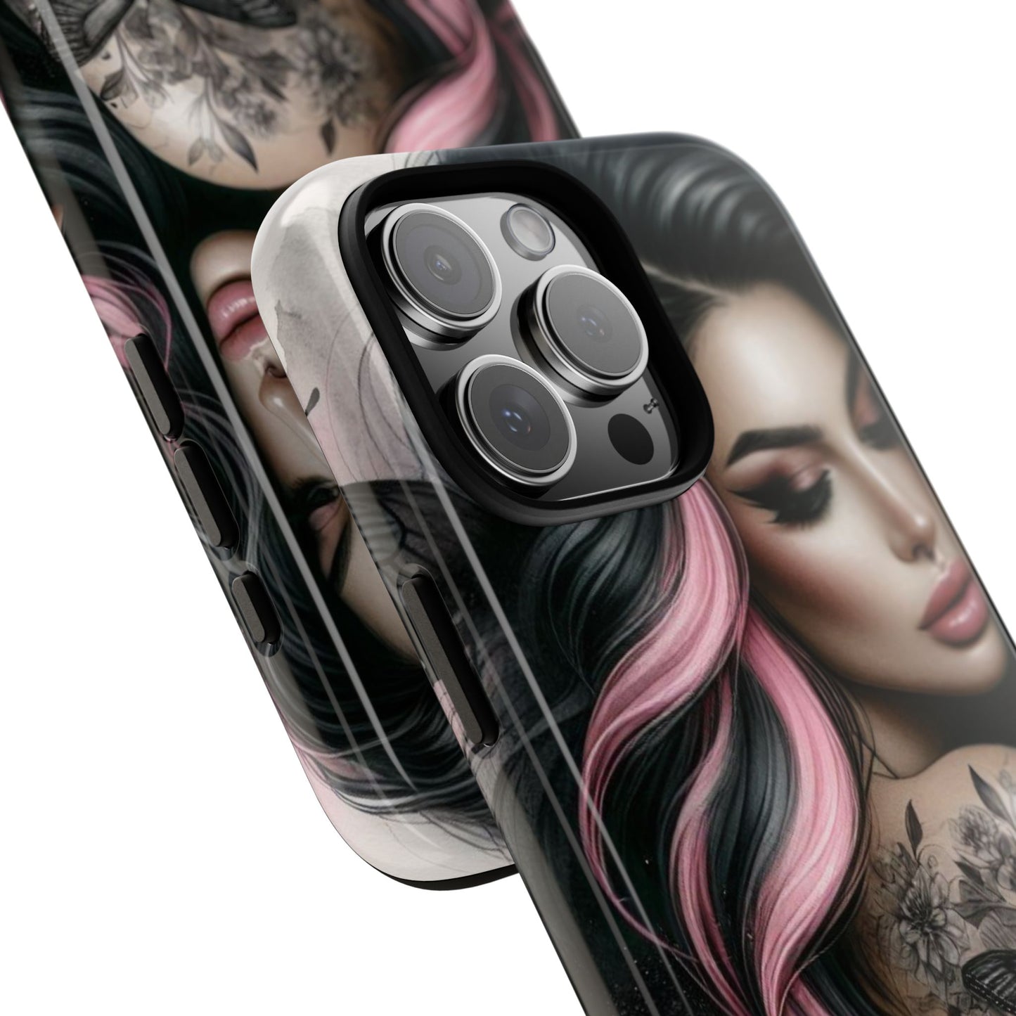 Butterfly Noir – Gothic Beauty & Inked Elegance Mobile Cover